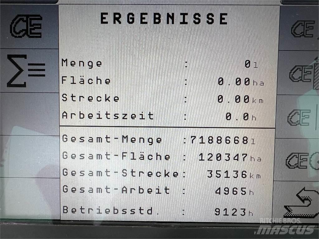 Horsch PT 270 الرشاشات