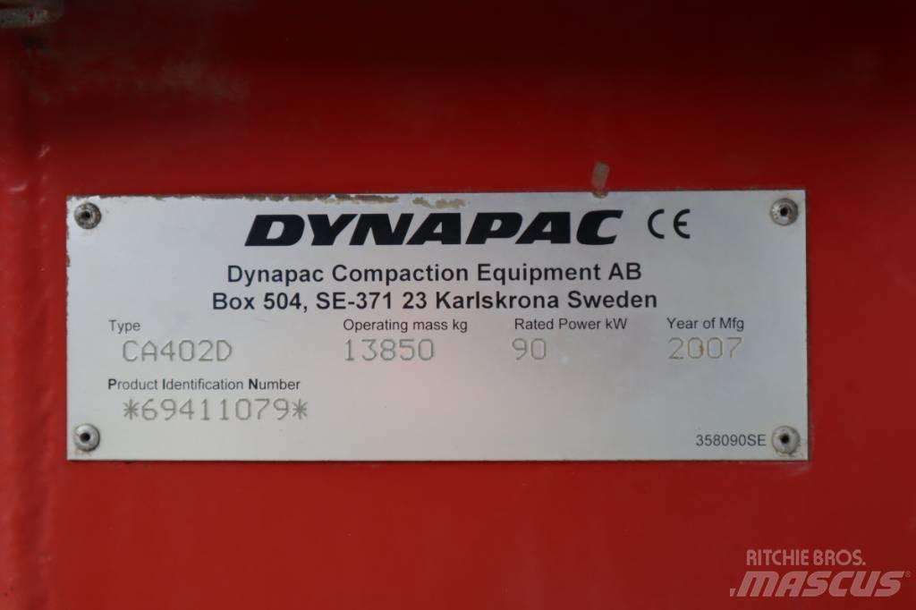 Dynapac CA402D مداحل أحادية الأسطوانة