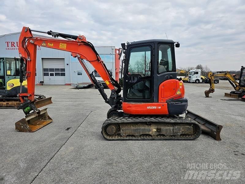 Kubota KX 057-4 حفارات صغيرة أقل من 7 طن (حفارات صغيرة)