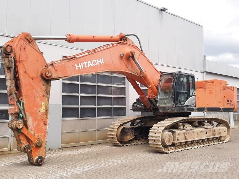 Hitachi ZX 870 LCH-5 حفارات زحافة