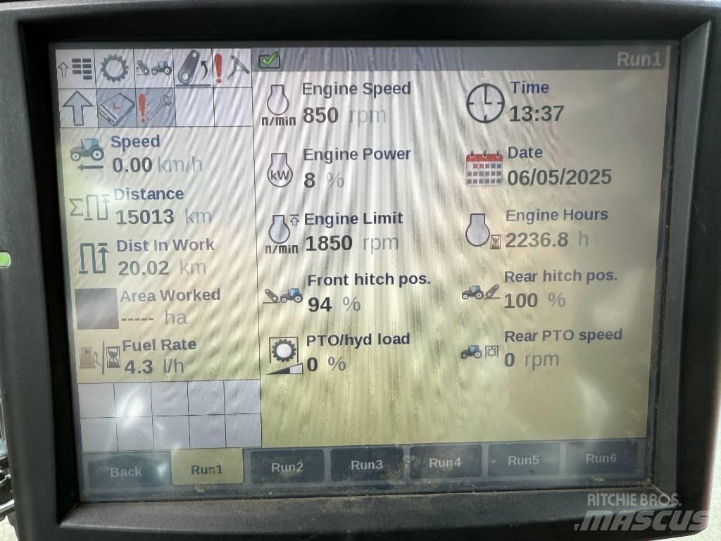 Case IH Puma 165 CVX الجرارات