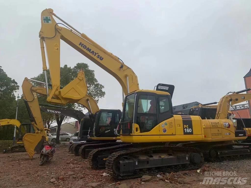 Komatsu PC 160 حفارات زحافة
