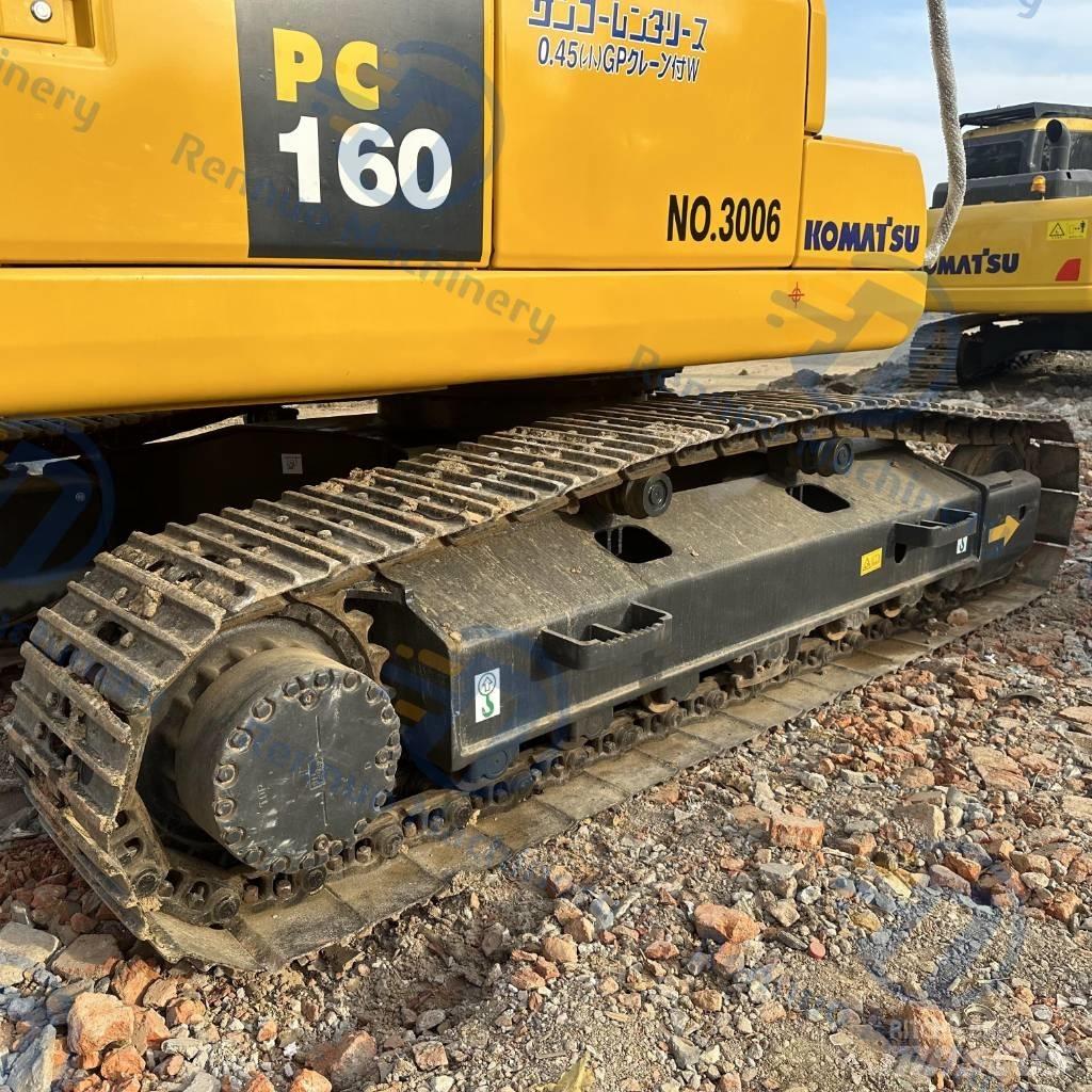 Komatsu PC 160 حفارات زحافة