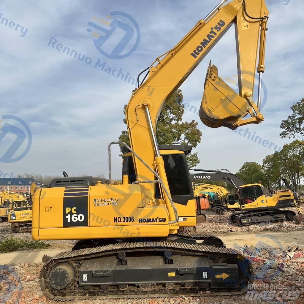 Komatsu PC 160 حفارات زحافة