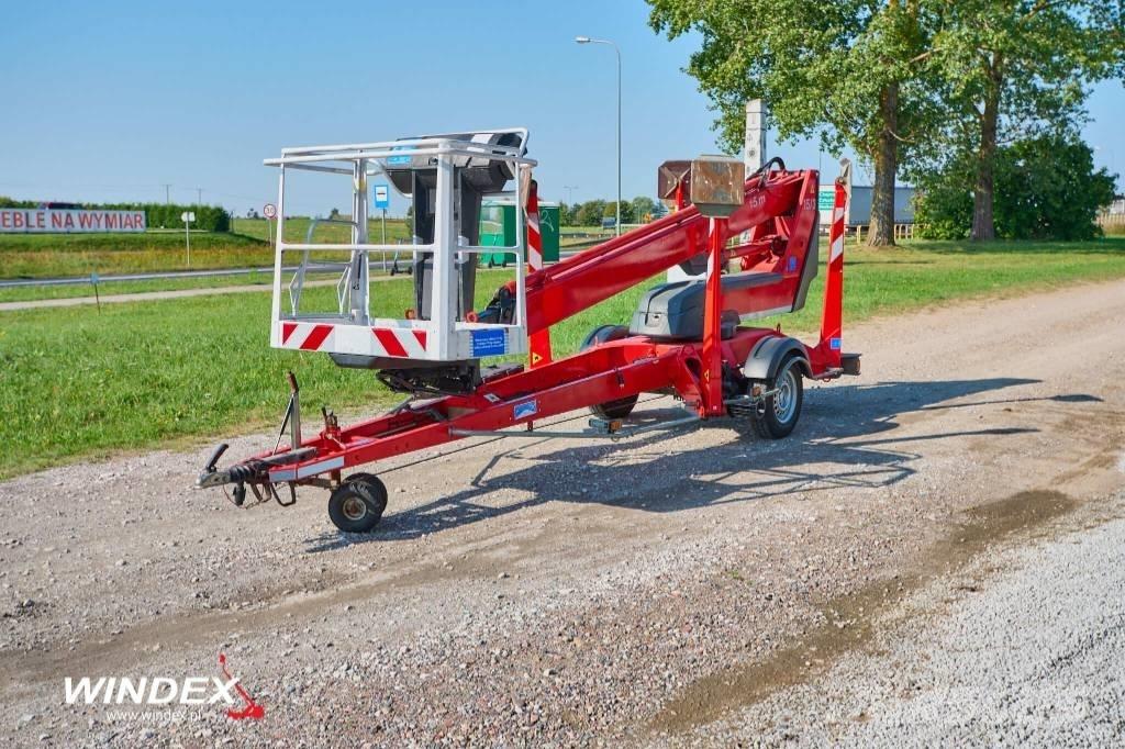 Dino 150 T المنصات الهوائية المثبتة على مقطورة