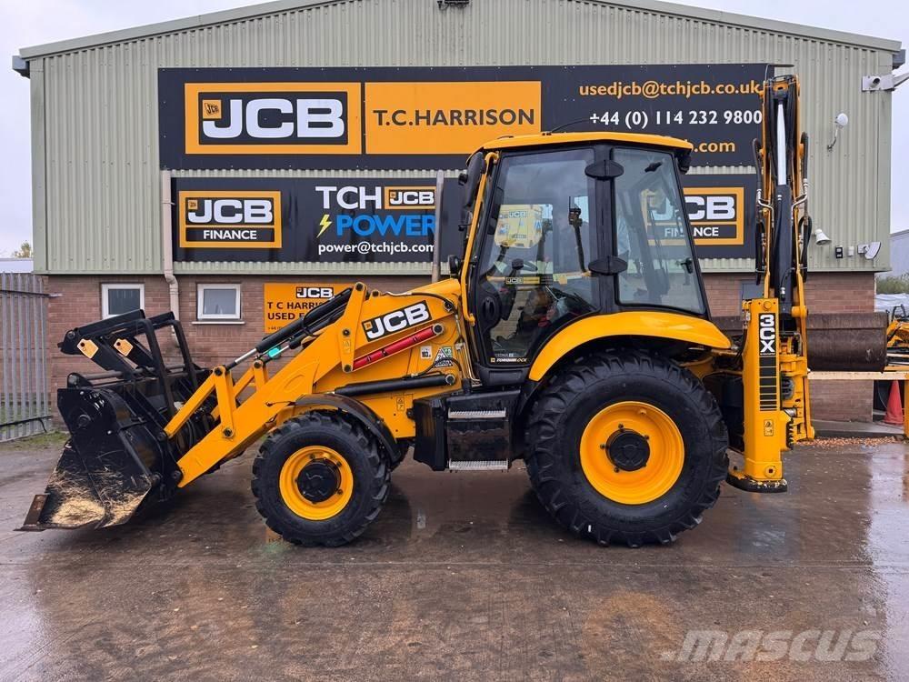 JCB 3CX PLUS AEC لوادر ذات جرافات عكسية