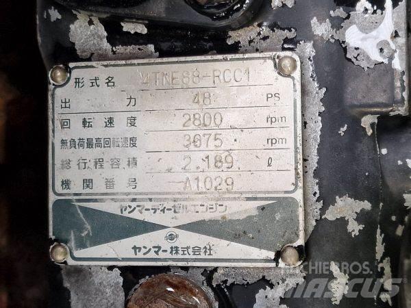 Yanmar 4TNE88-RCC1 محركات