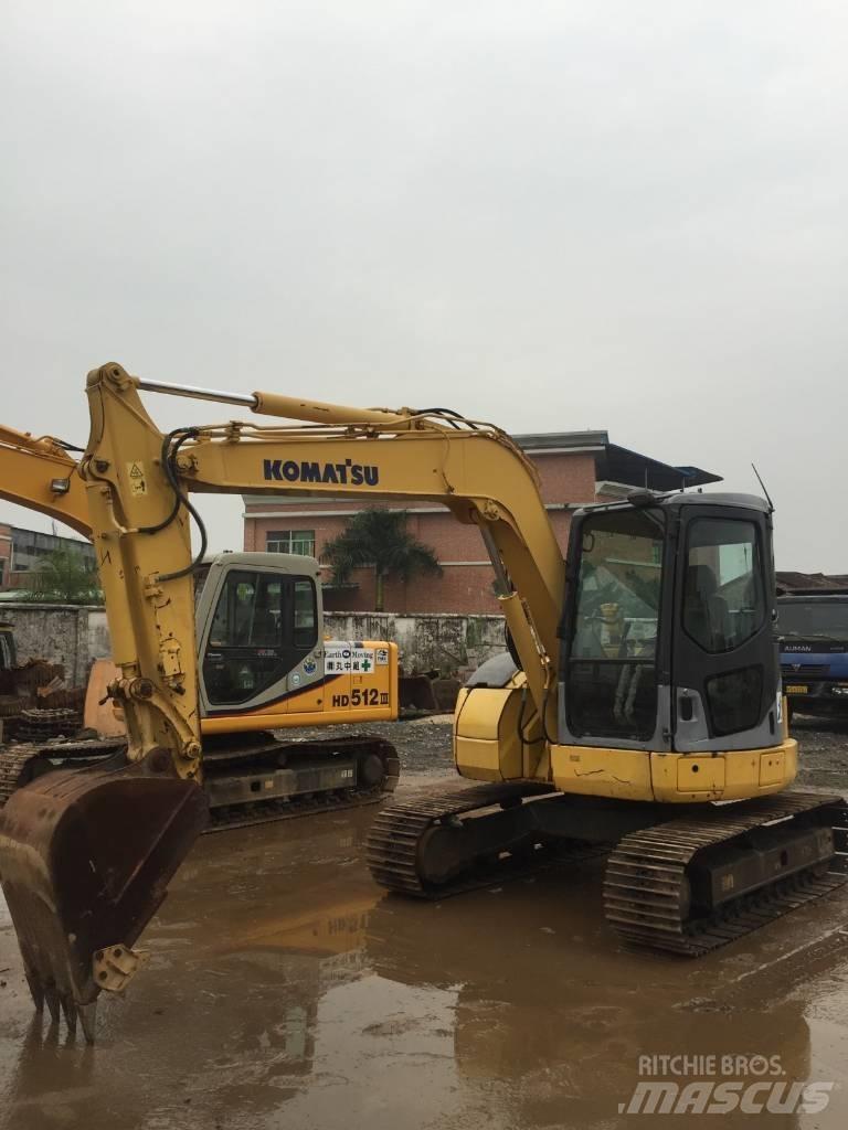 Komatsu pc78us حفارات وسط 7 طن - 12 طن