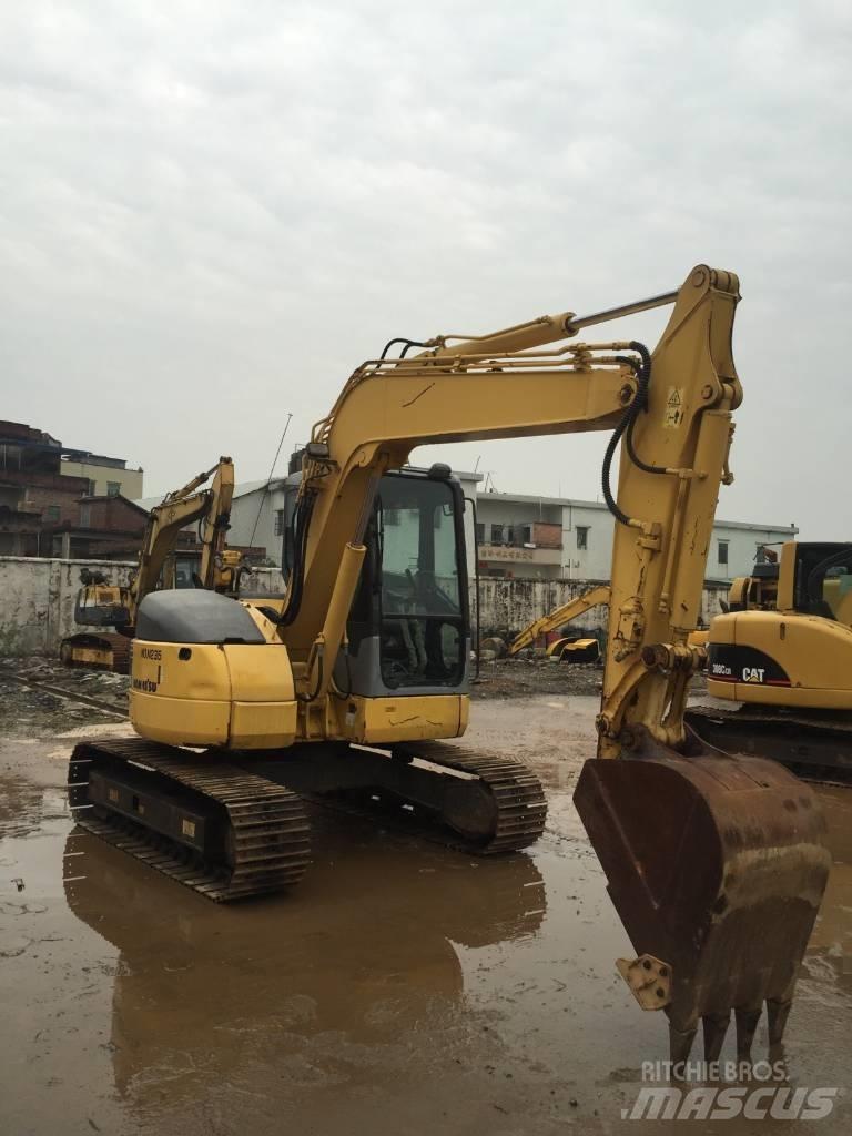 Komatsu pc78us حفارات وسط 7 طن - 12 طن