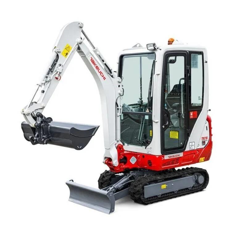 Takeuchi TB216 حفارات صغيرة أقل من 7 طن (حفارات صغيرة)
