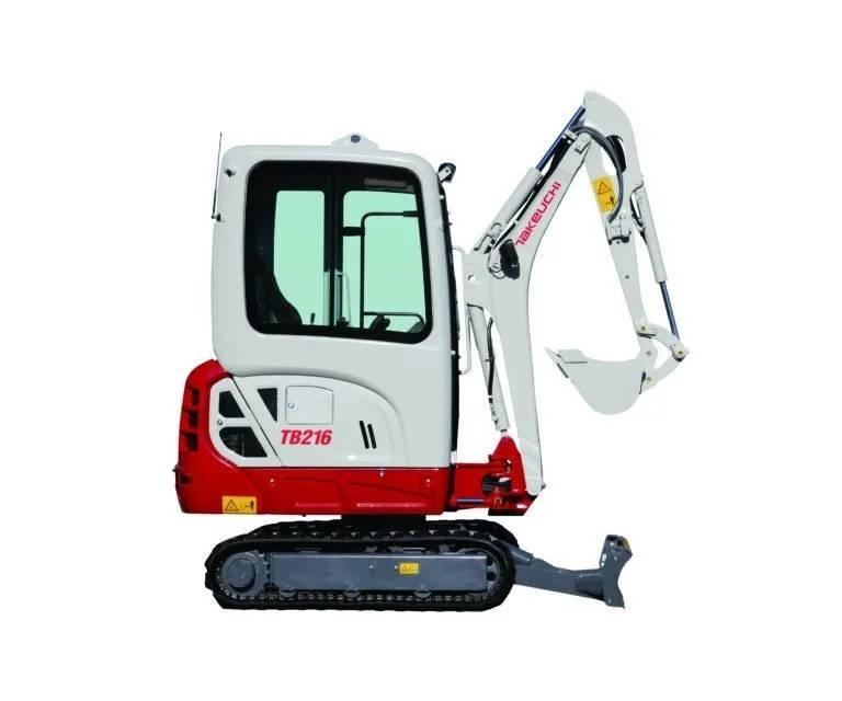 Takeuchi TB216 حفارات صغيرة أقل من 7 طن (حفارات صغيرة)