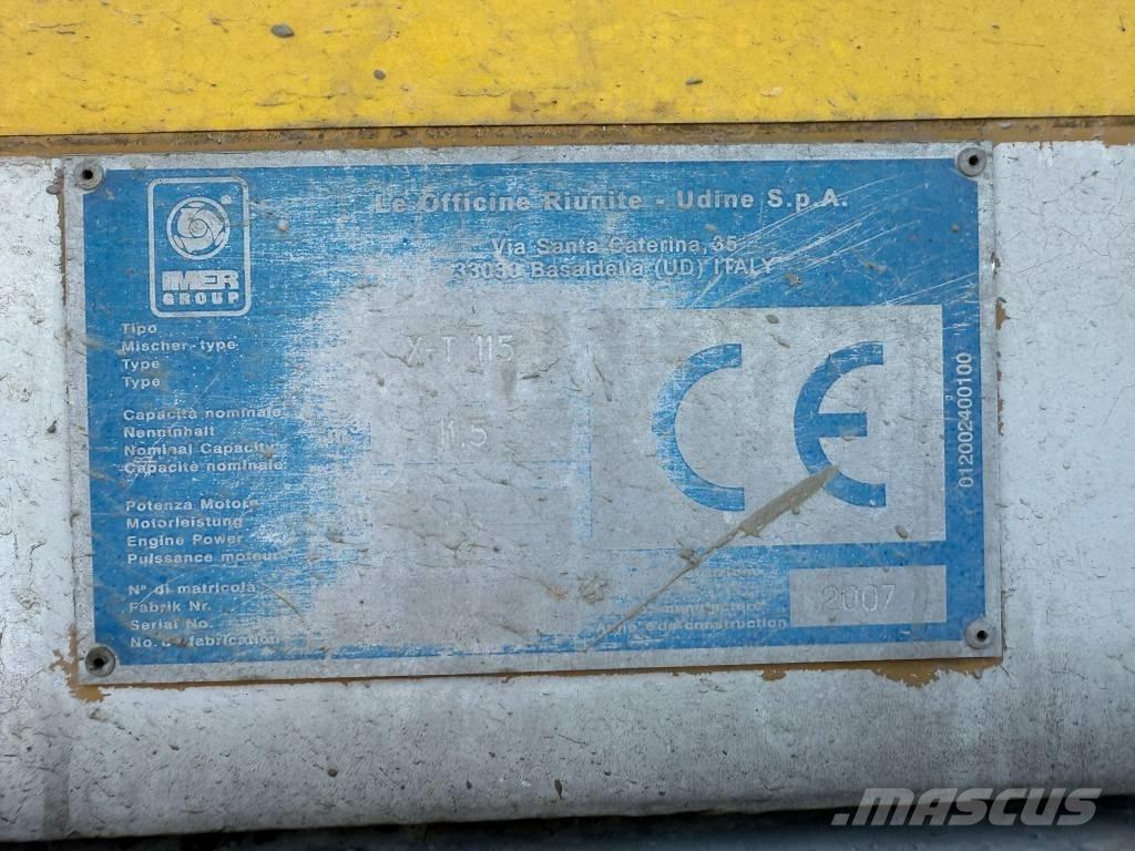 Astra HD 8 84.52-80 خلاطات خرسانة/ملاط