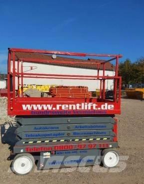 SkyJack SJ III 4632 رافعات مقصية الشكل