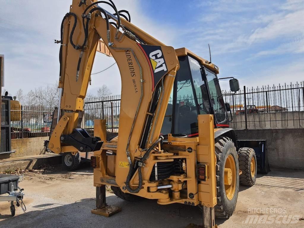 CAT 442 D 4x4 لوادر ذات جرافات عكسية