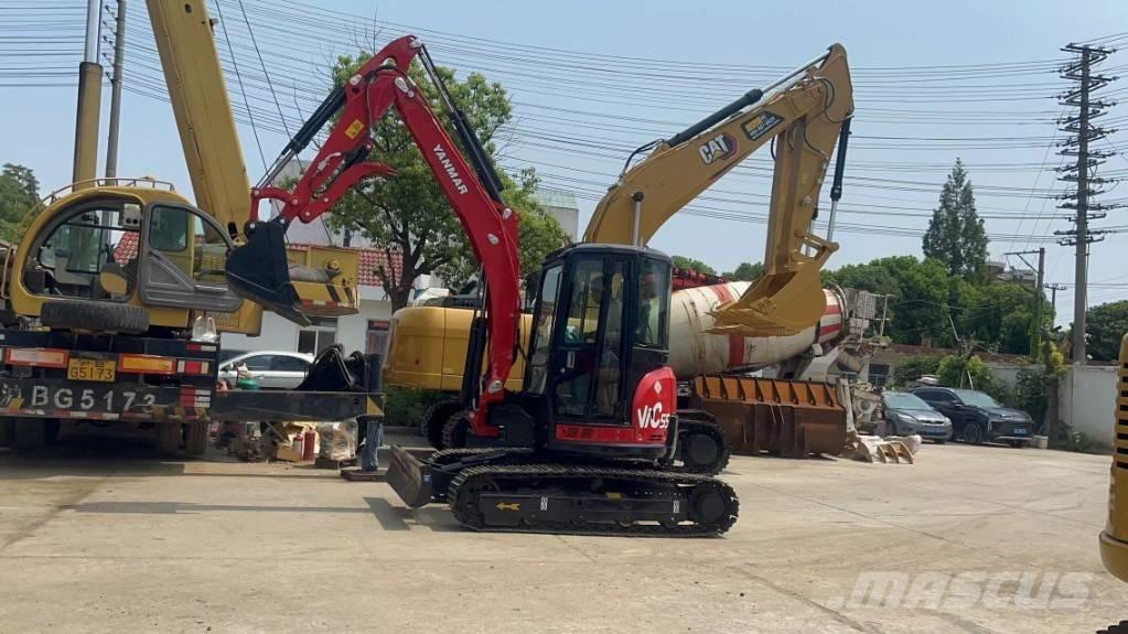 Yanmar Vio 55 حفارات صغيرة أقل من 7 طن (حفارات صغيرة)