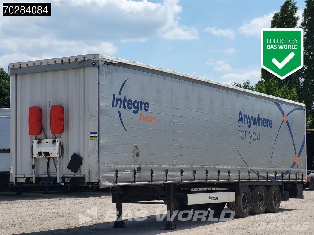 Krone SD 3 axles نصف مقطورات بباب جانبي