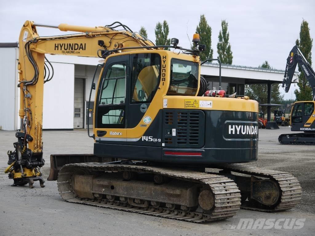 Hyundai R 145 LCRD-9 حفارات زحافة