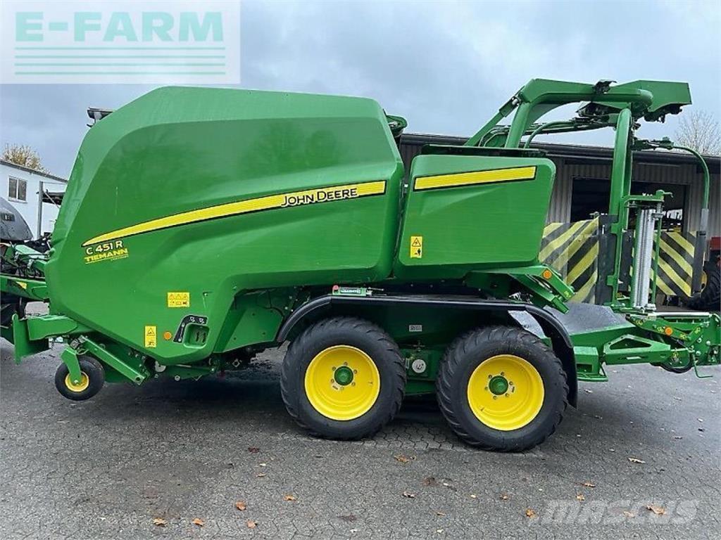 John Deere c451r محزمات مربعة