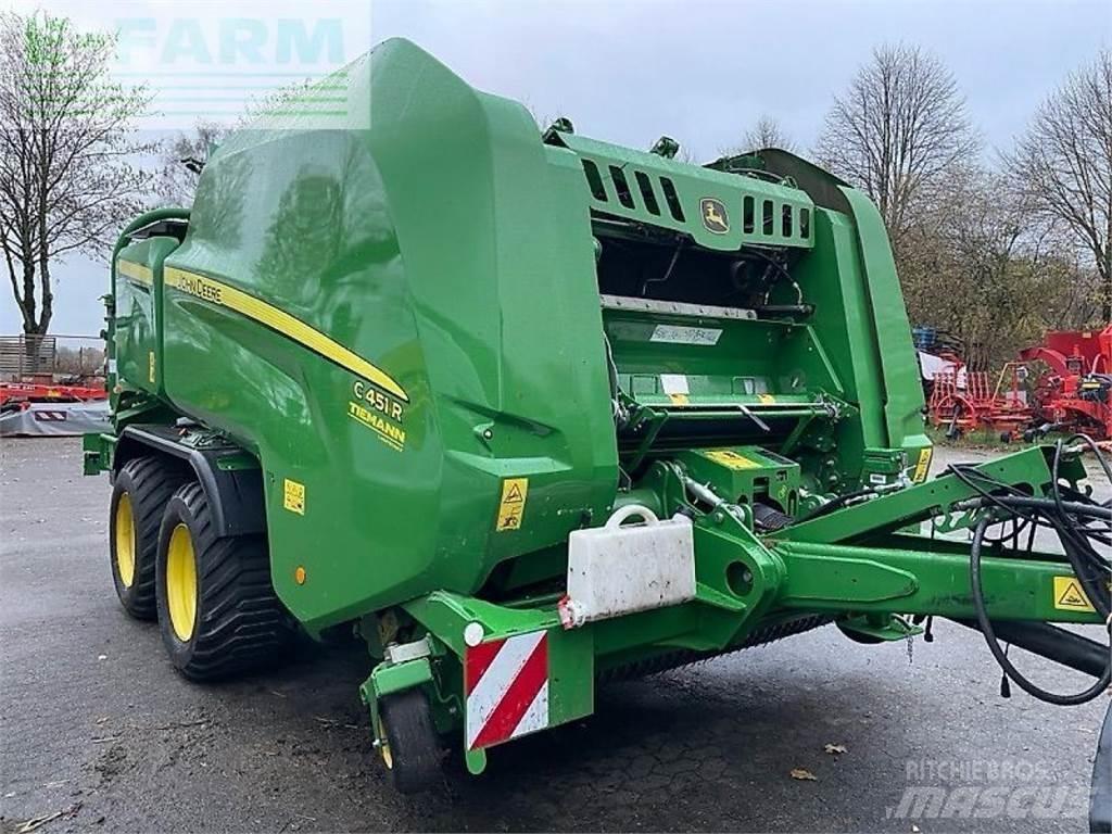 John Deere c451r محزمات مربعة