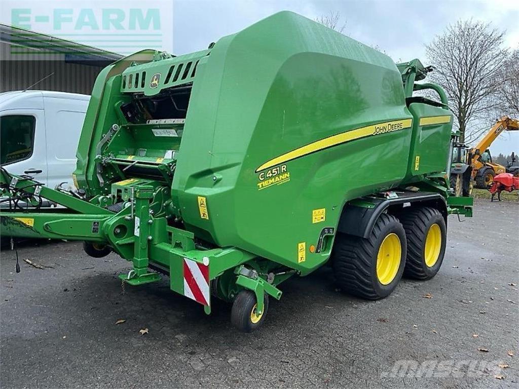 John Deere c451r محزمات مربعة