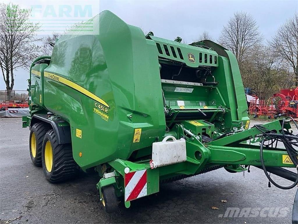 John Deere c451r محزمات مربعة