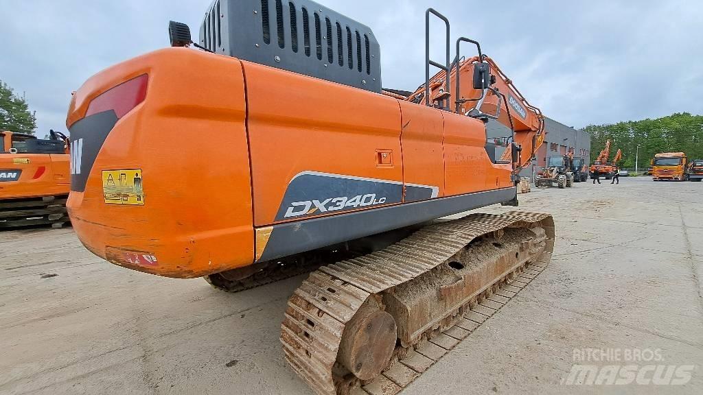 Doosan DX340LC-5 حفارات زحافة