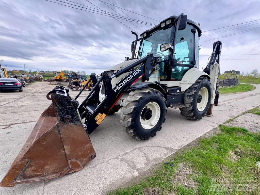 Hidromek HMK 102 B لوادر ذات جرافات عكسية