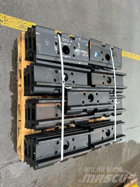Komatsu PC 600/700 المسارات والسلاسل والهيكل السفلي