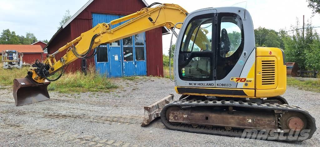 Kobelco E70SR حفارات زحافة
