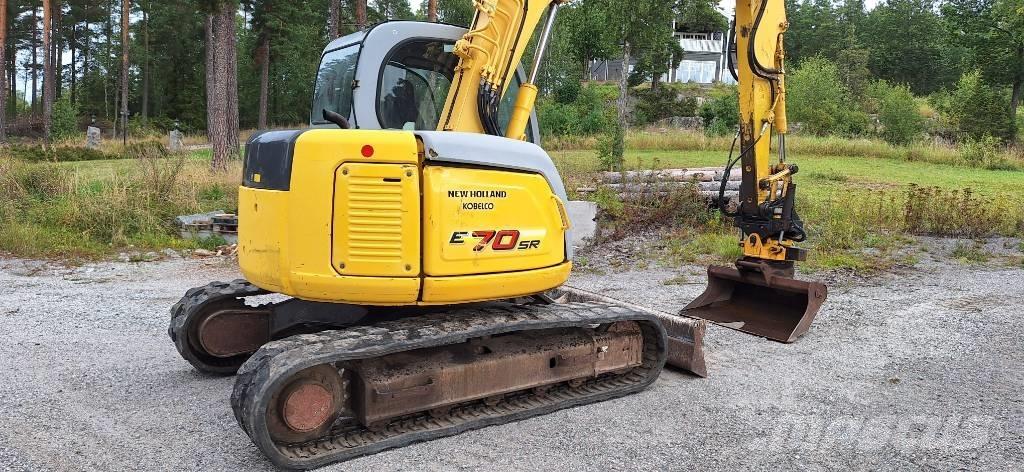 Kobelco E70SR حفارات زحافة