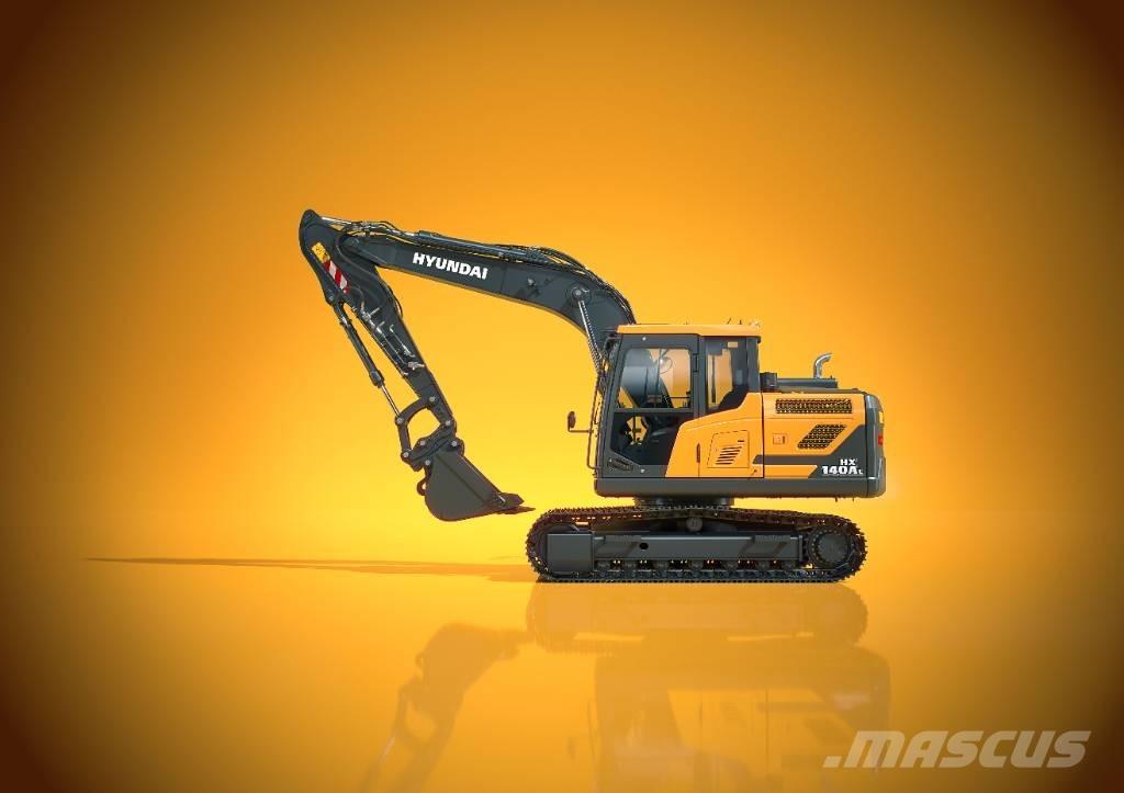Hyundai HX 140 AL حفارات زحافة