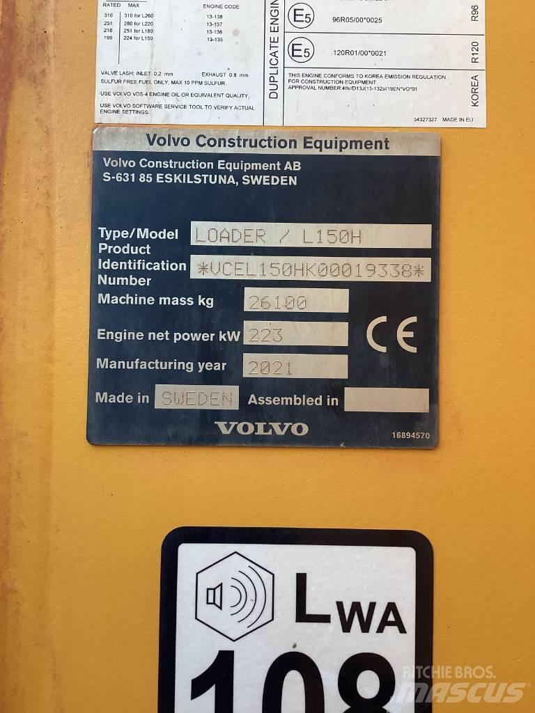 Volvo L 150 H لوادر بعجل