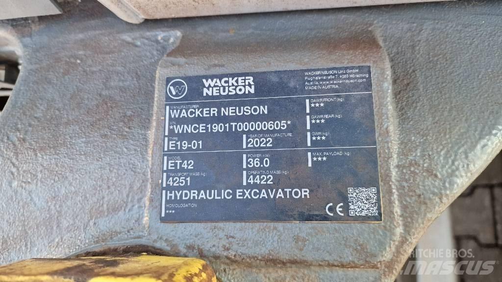 Wacker Neuson ET42 حفارات زحافة