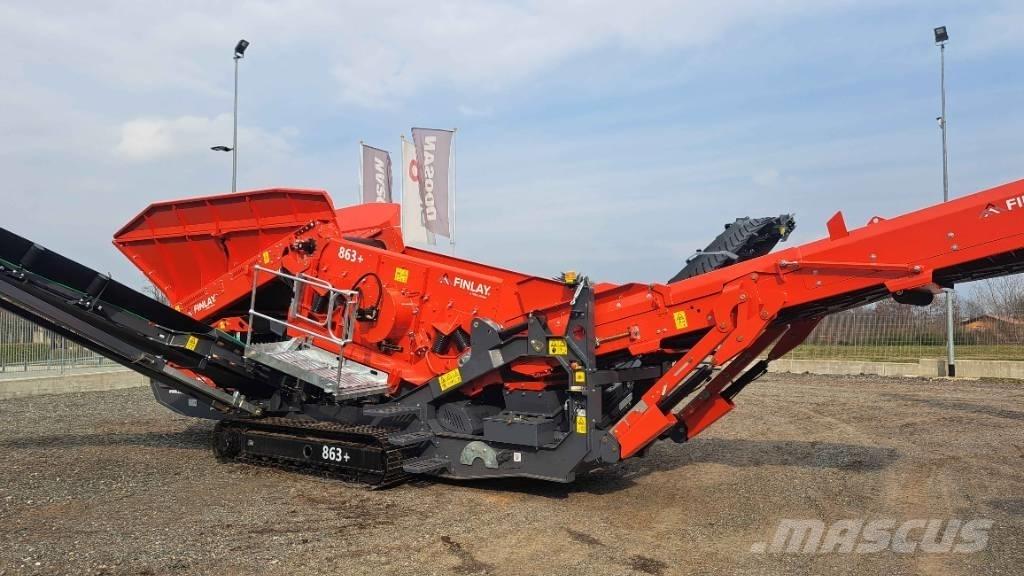 Terex Finlay 863 أجهزة فحص متنقلة