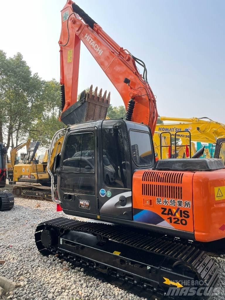 Hitachi 120 حفارات زحافة