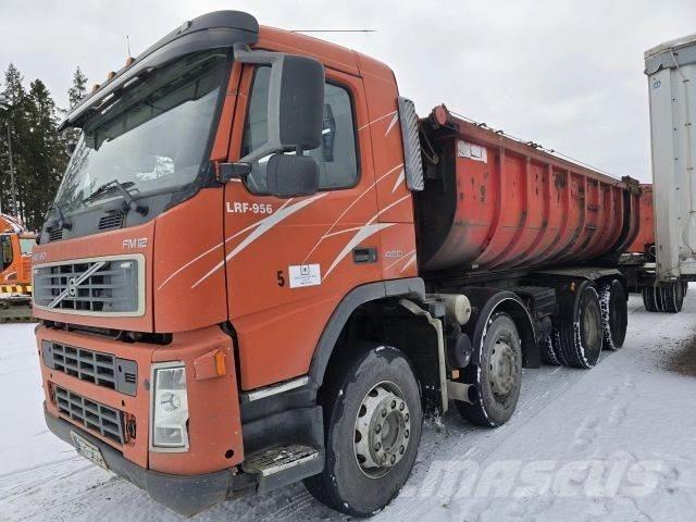Volvo Fm12 420 8x4 شاحنات قلابة
