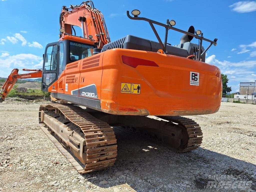 Doosan DX 380 حفارات زحافة