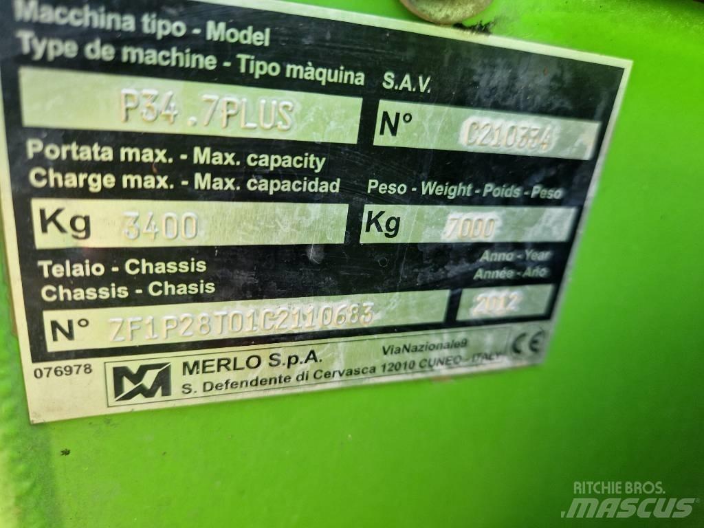 Merlo P 34.7 Plus مناولات متداخلة