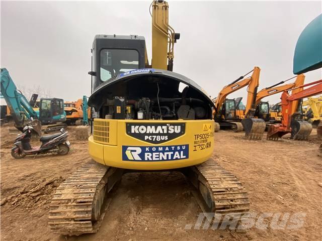 Komatsu pc78us حفارات زحافة