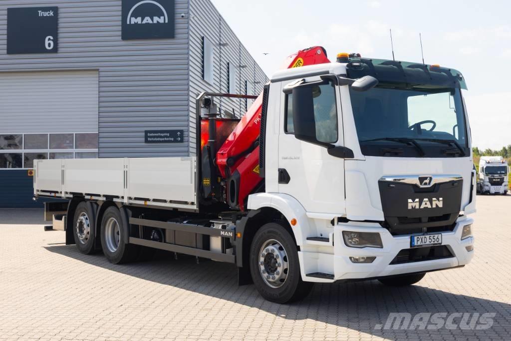 MAN TGM 26.320 6x2-4 شاحنات الرافعات