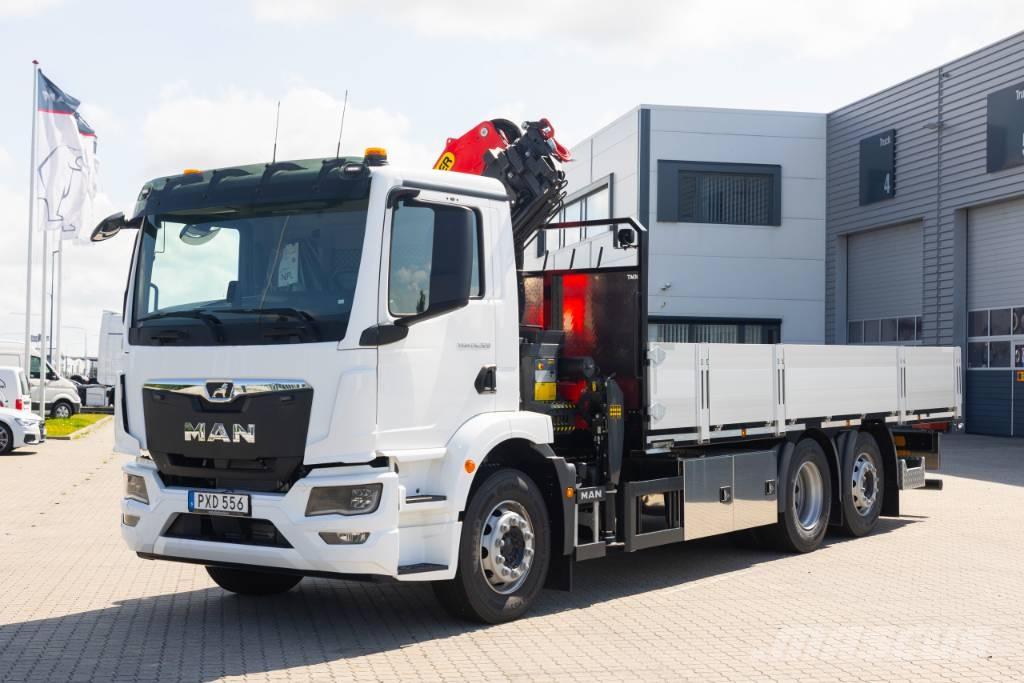 MAN TGM 26.320 6x2-4 شاحنات الرافعات