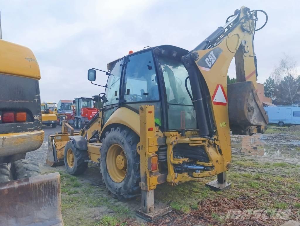 CAT 432 E 4x4 لوادر ذات جرافات عكسية