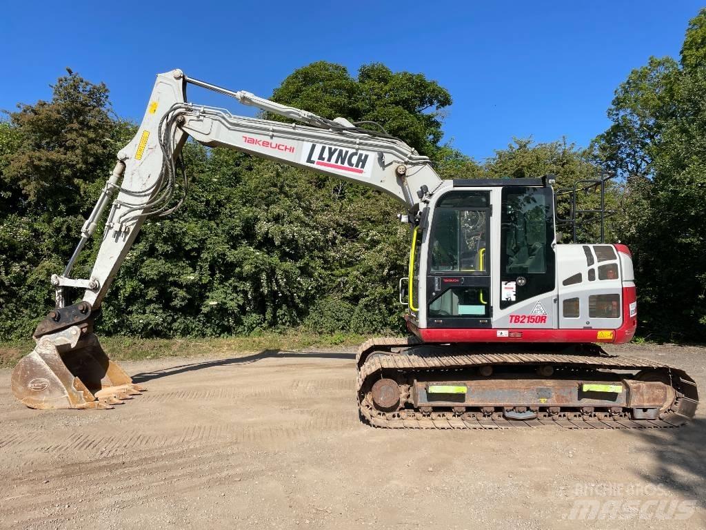 Takeuchi TB 2150 R حفارات زحافة