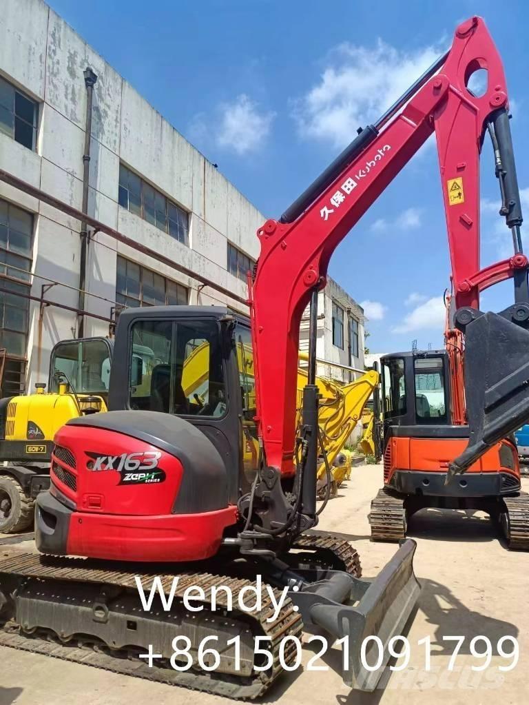 Kubota KX 163-5 حفارات زحافة