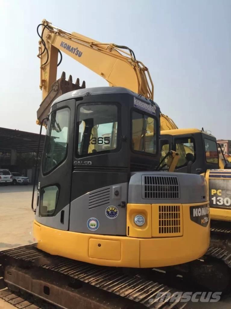 Komatsu pc78us حفارات وسط 7 طن - 12 طن