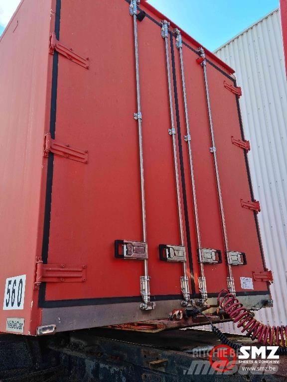 LAG Oplegger Box نصف مقطورات ذات هيكل صندوقي