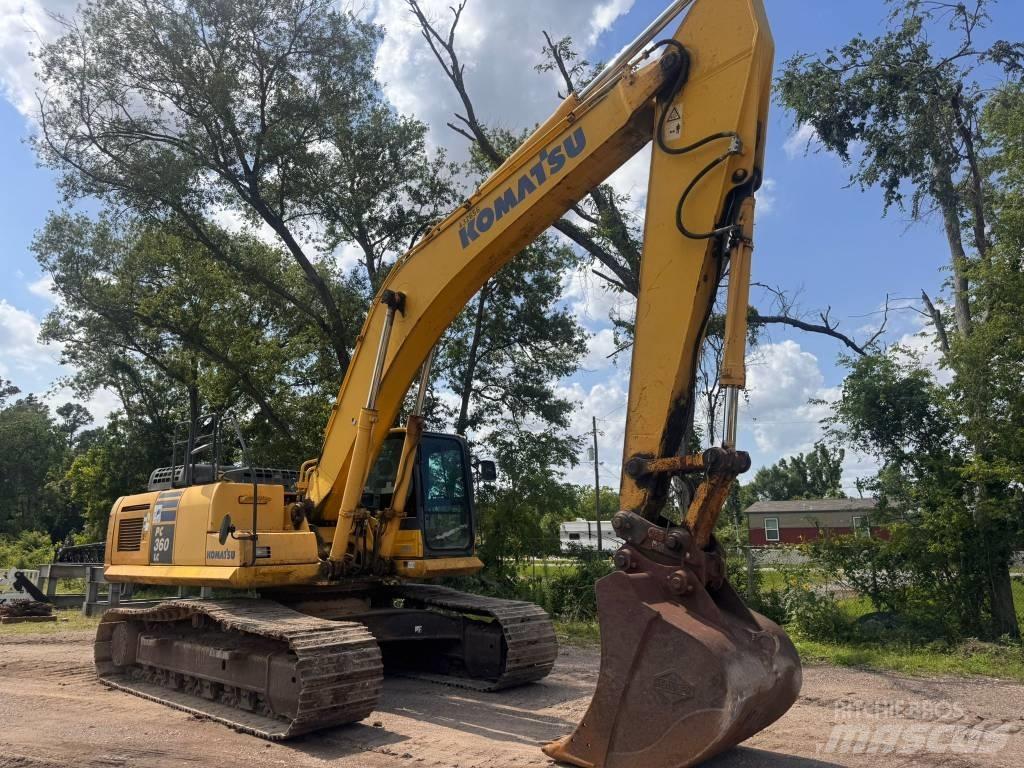 Komatsu PC 360 LC-10 حفارات زحافة