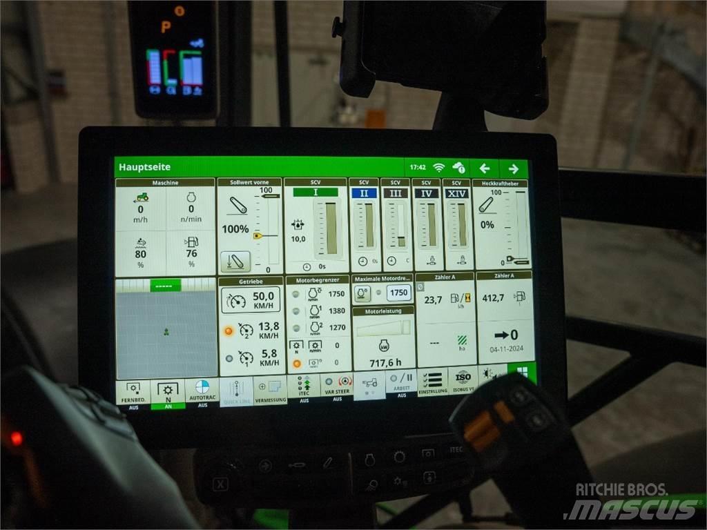 John Deere 6R215 الجرارات