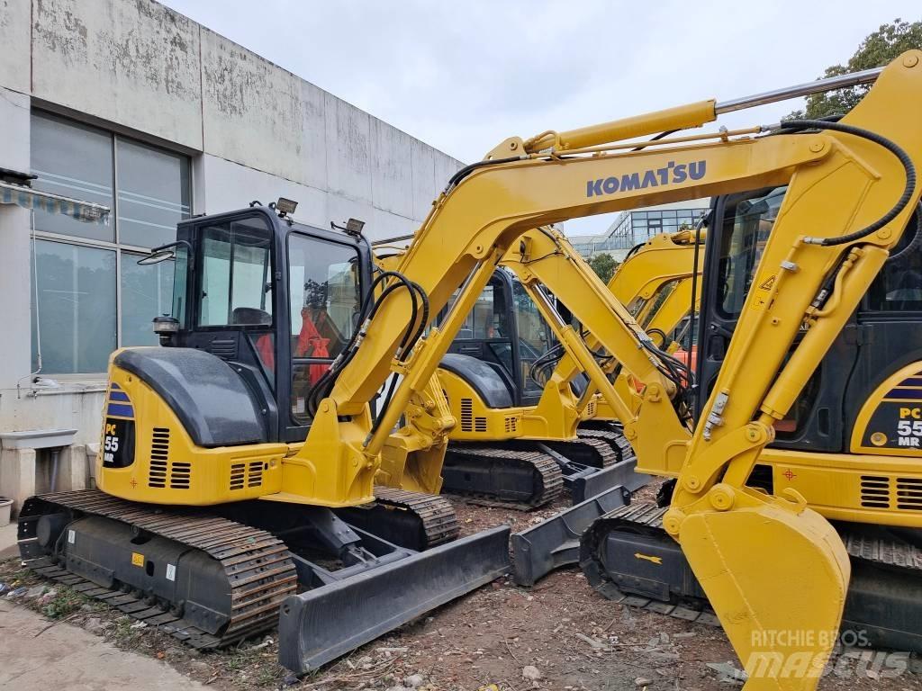 Komatsu PC55 حفارات صغيرة أقل من 7 طن (حفارات صغيرة)