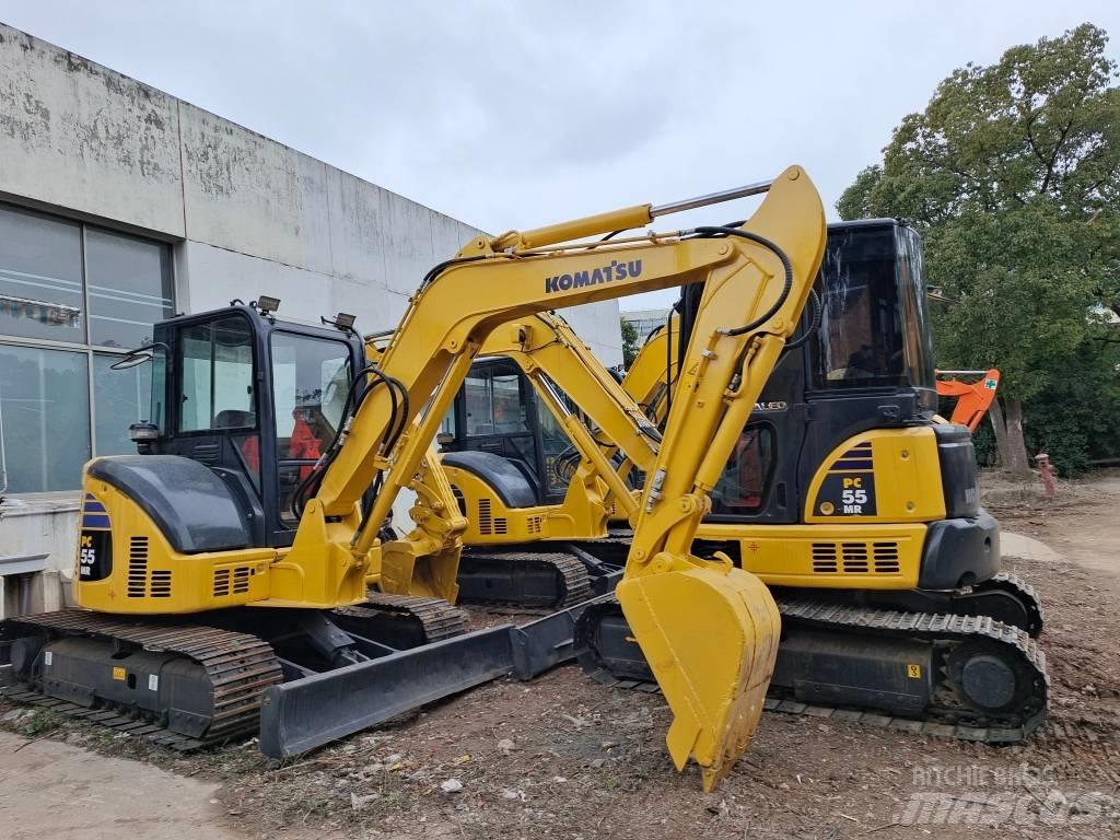 Komatsu PC55 حفارات صغيرة أقل من 7 طن (حفارات صغيرة)